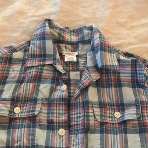 J crew boys button down